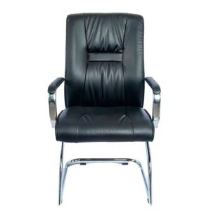 Silla Visita Ergonómica en Ecocuero – Elegancia Ejecutiva